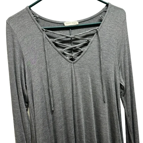 NWT Twenty Seconds brand laced neckline midi length dress - Picture 6 of 6